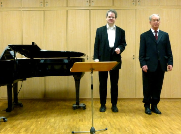 Manfred Birkhold - Bariton und Wolfgang Bamberger - Klavier